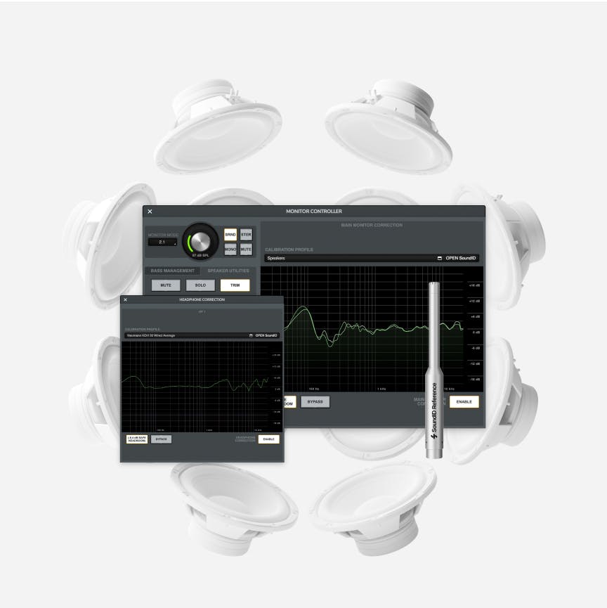 Soundid Reference For Multichannel With Microphone And Apollo Monitor Correction Add On