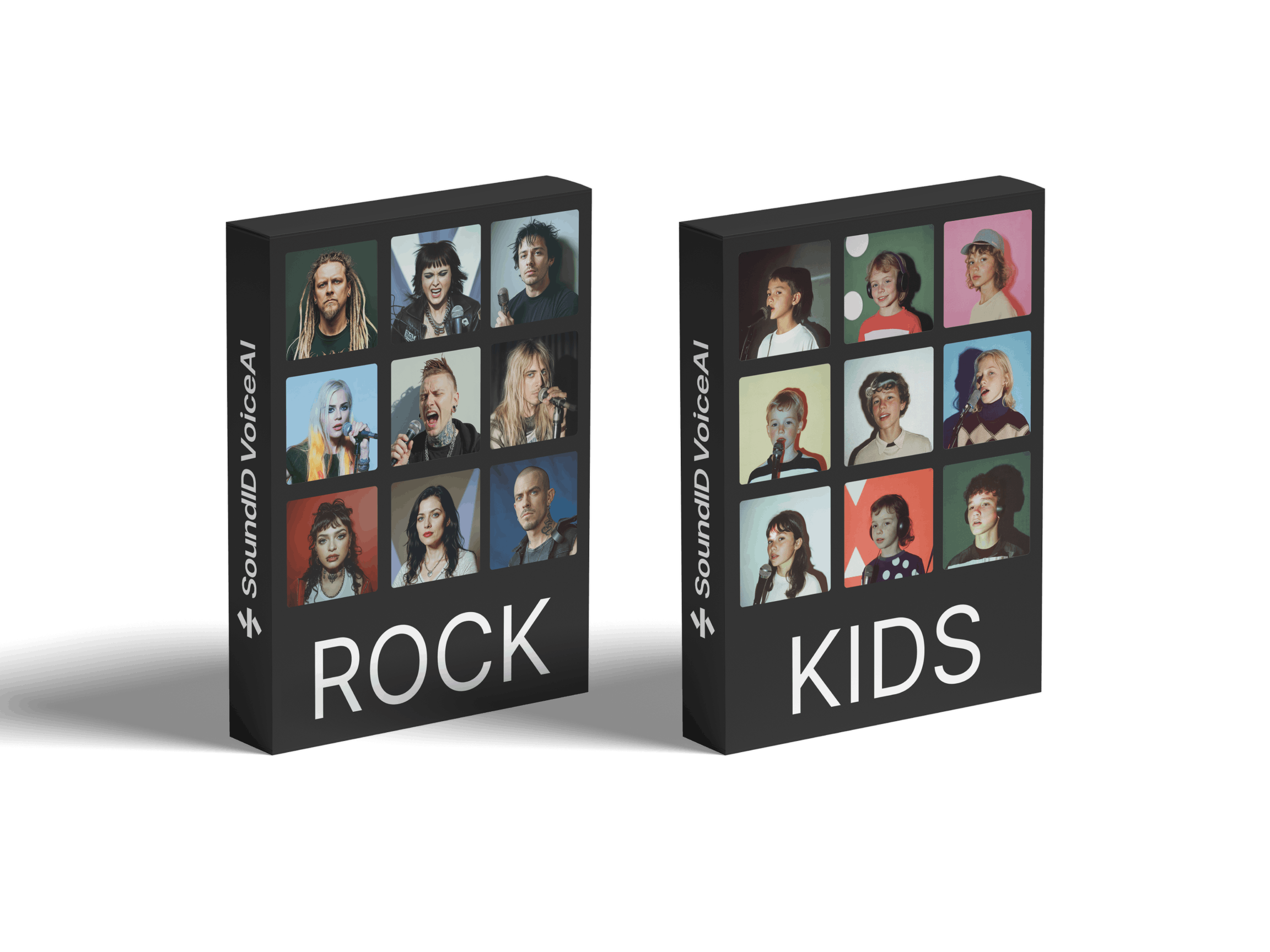 Soundid Voiceai Voice Packs Kids And Rock