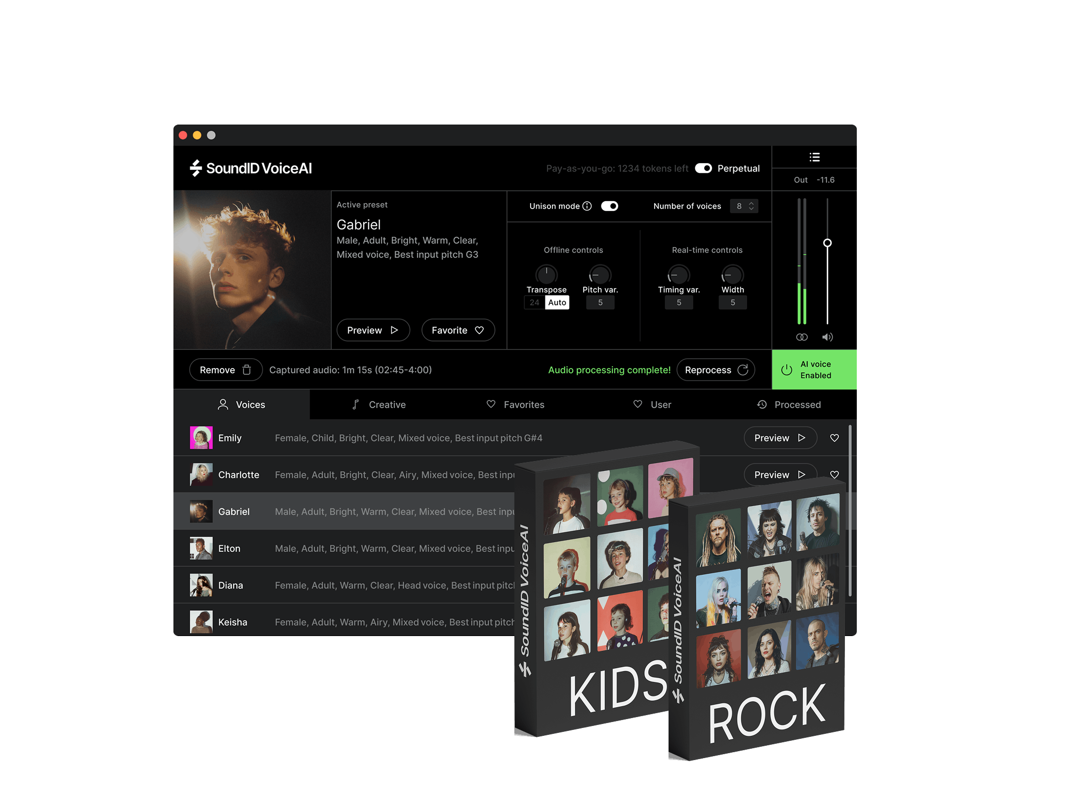 Soundid Voiceai With Voice Packs Kids And Rock