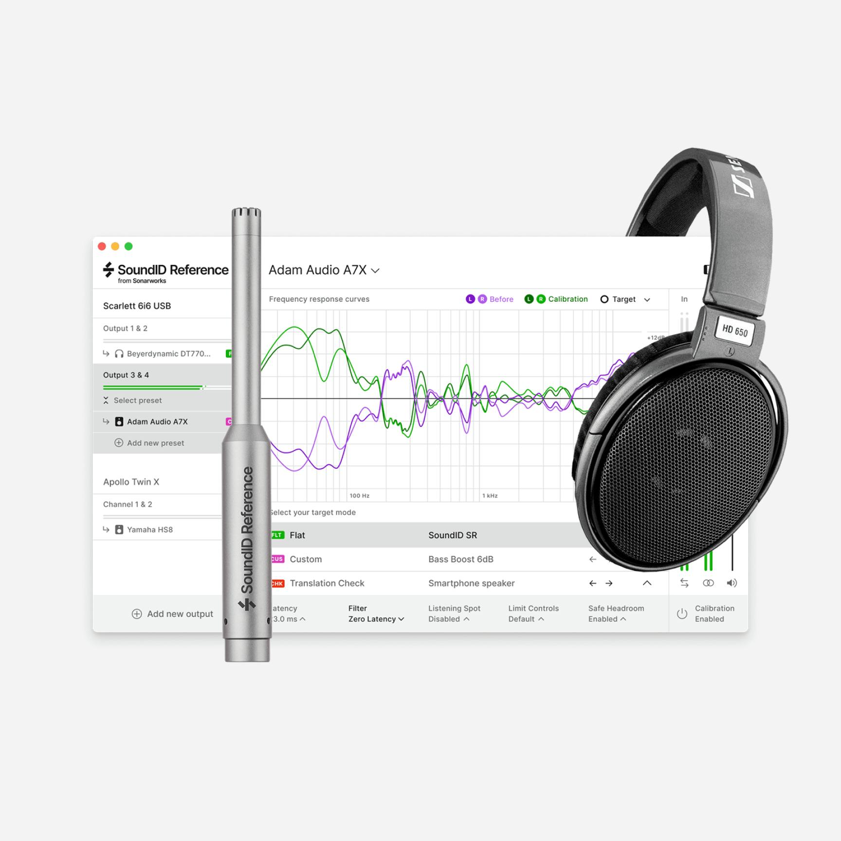 SoundID Reference Premium bundle with individually calibrated Sennheiser HD650s