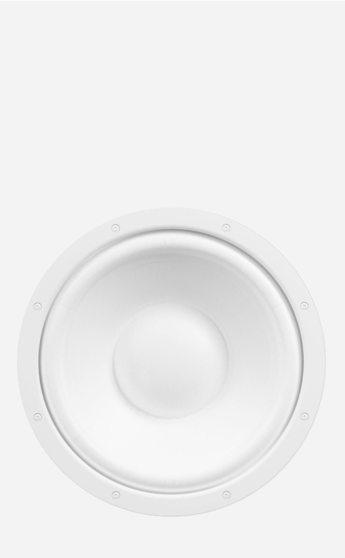 White 3D Speaker