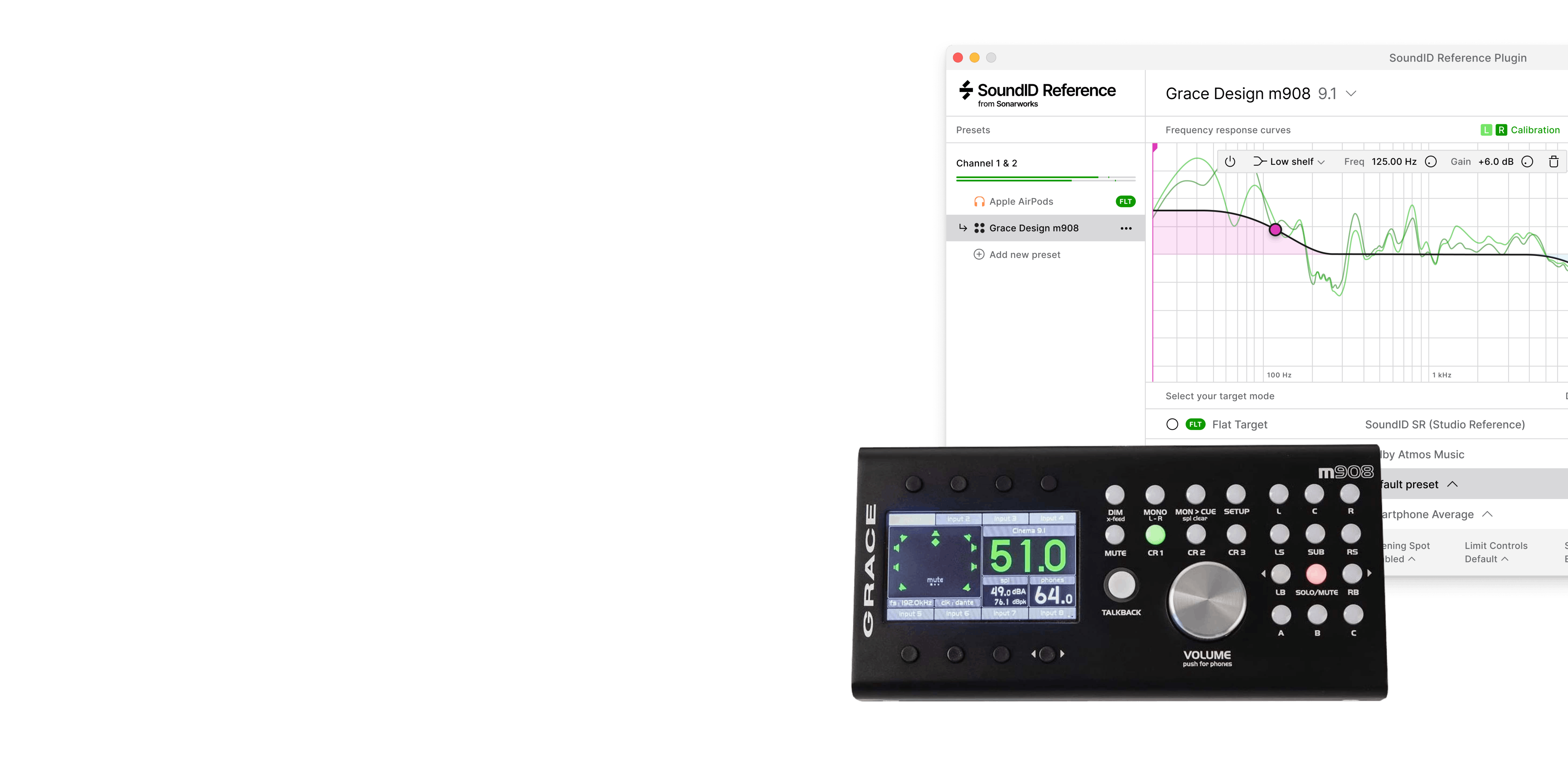 Soundid Reference Grace Design M908 Immersive Reference Monitor Controller Hero