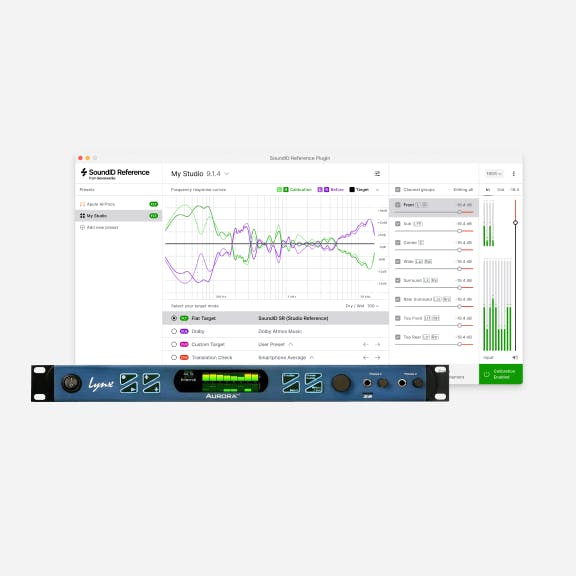 SoundID Reference for Multichannel with Linx Aurora a