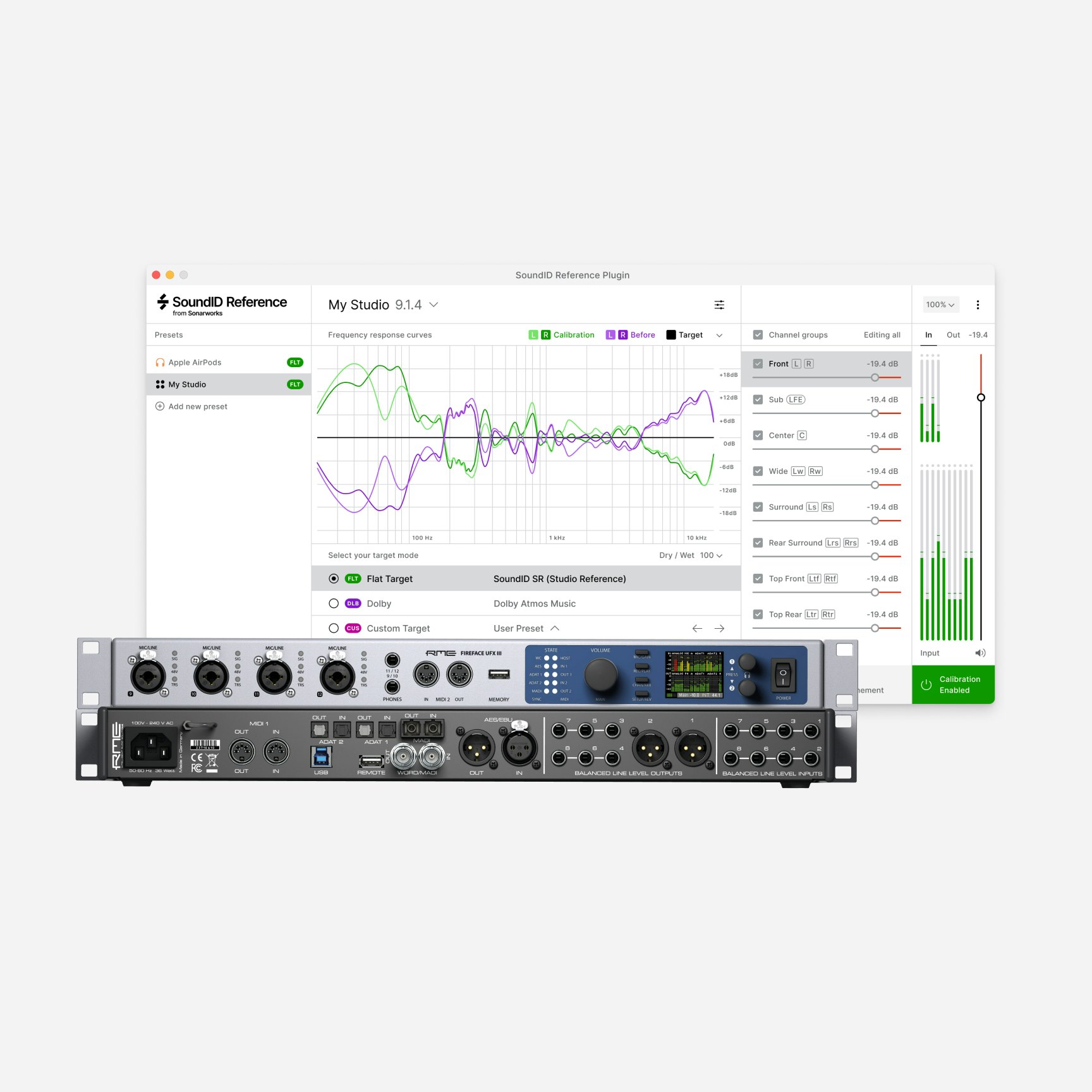 Rme Fireface Ufx Iii Hardware