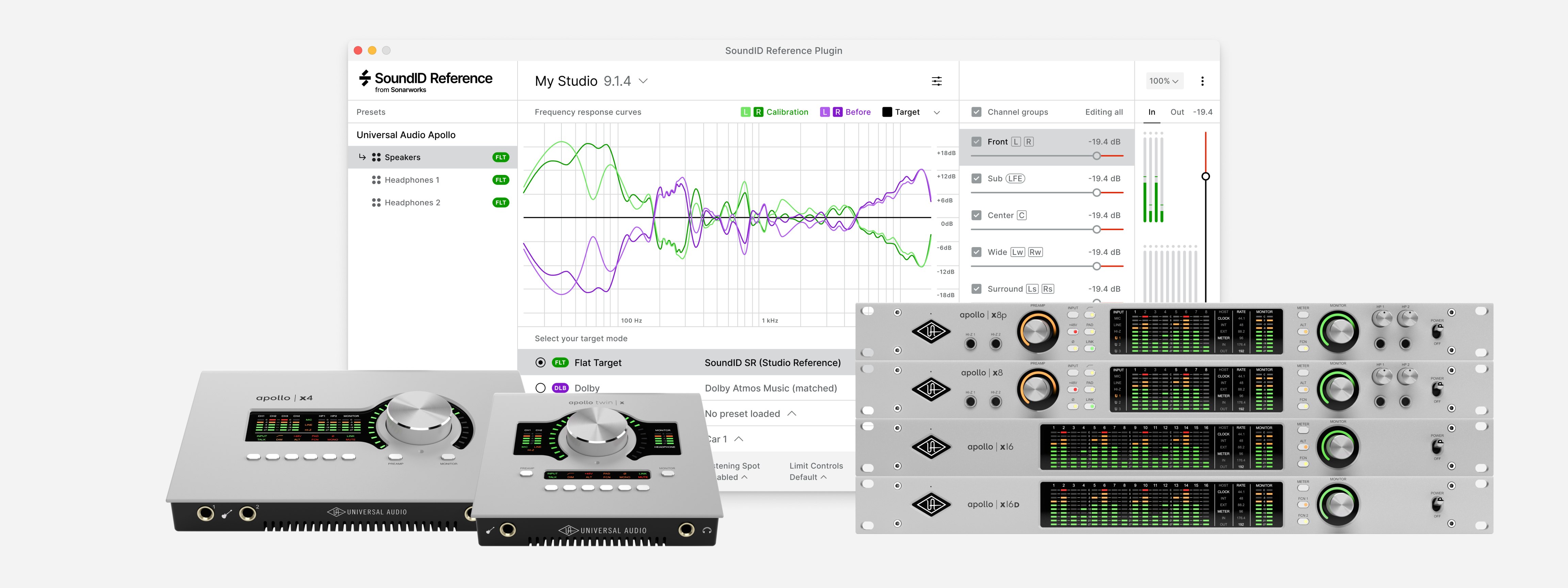 SoundID Reference - Integration with Apollo interfaces