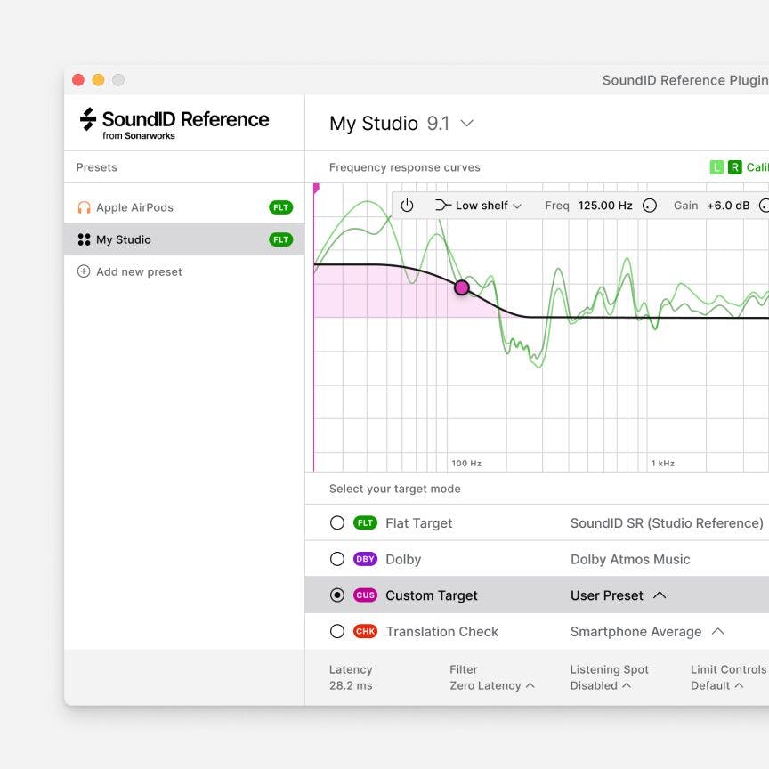 SoundID Reference Step 4 Adjust Your Target