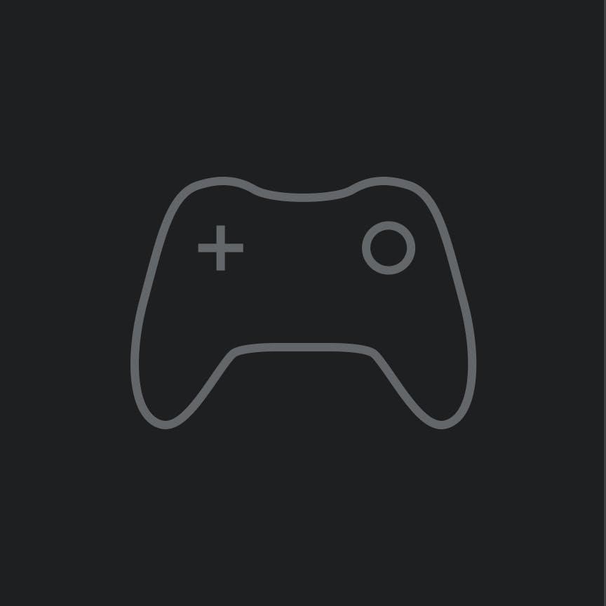 Gaming joystick icon